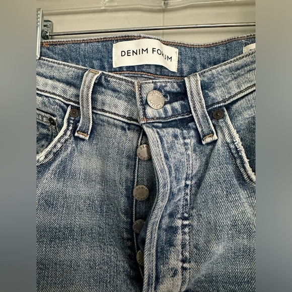 NWOT Denim Forum Yoko High Rise Slim Jeans - Picture 5 of 11